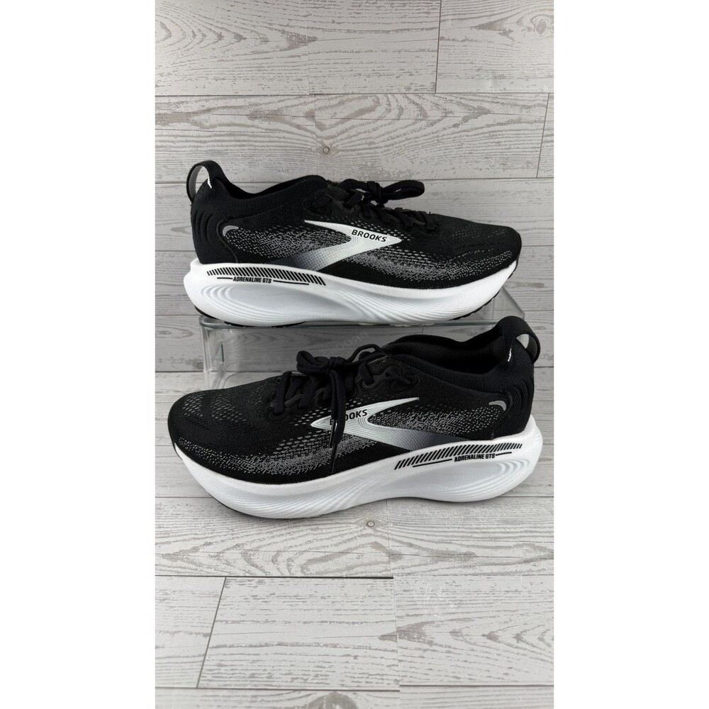 Brooks Adrenaline GTS 25 1204431D090 Black 10D Womens Sneaker Running Shoes #891